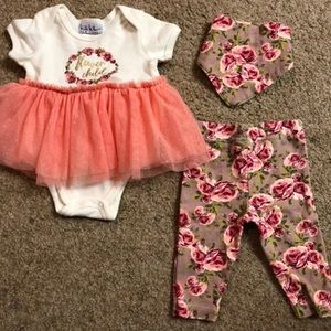 Baby girl fashion outfit